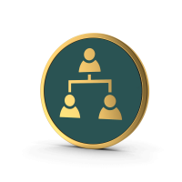 Gold People Connection icon