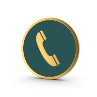 gold phone icon