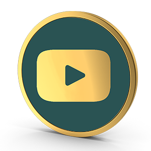 YouTube Gold Icon